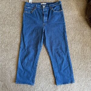 Levi's High Rise Blue Jeans Classic Style